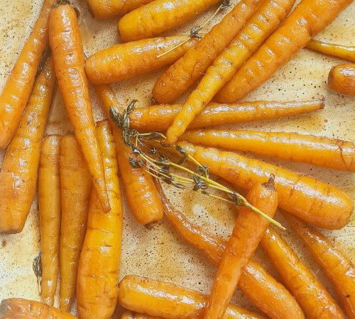 Rooibos & Honey Glazed Carrots